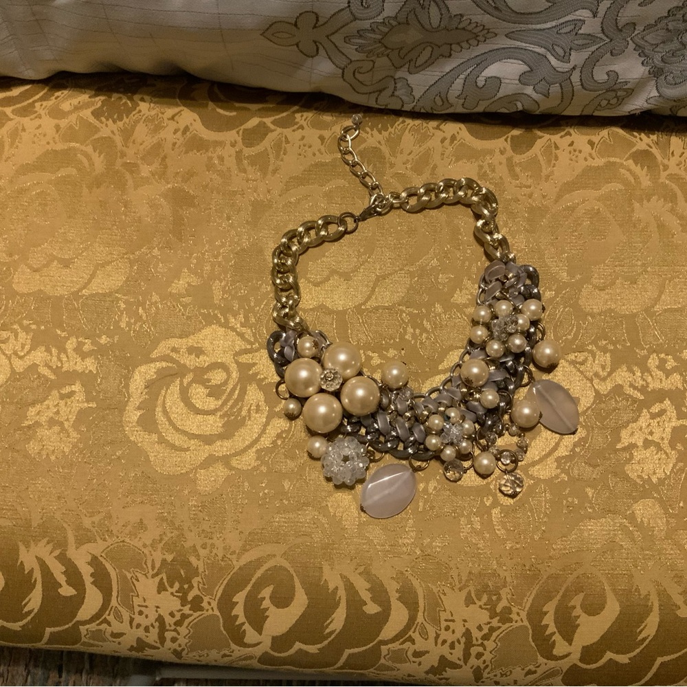 Women’s Extra Dramatic Multi-Material Necklace. - image 3